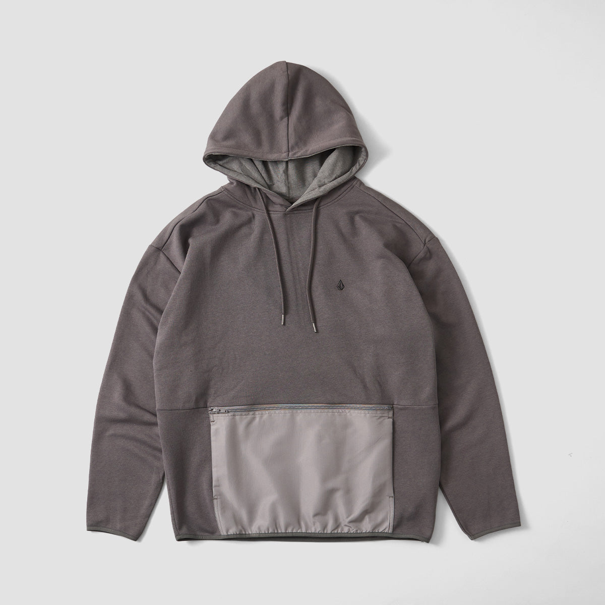 Volcom Baraga Pullover Hoodie Asphalt Black