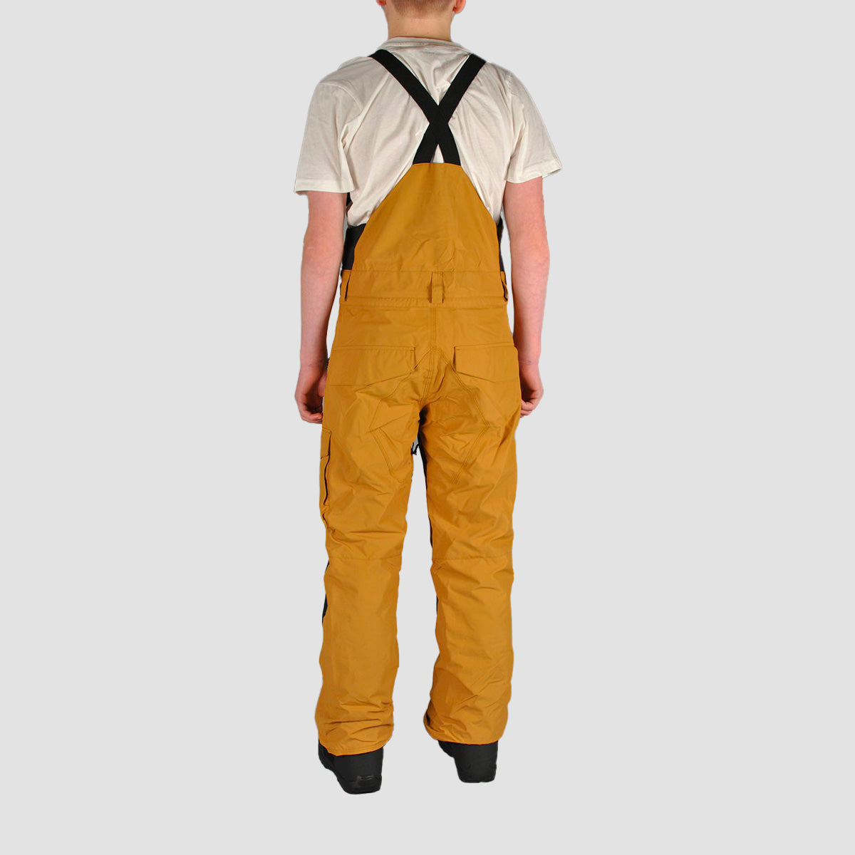 Volcom Barkley Ins Snow Bib Pants Caramel - Kids