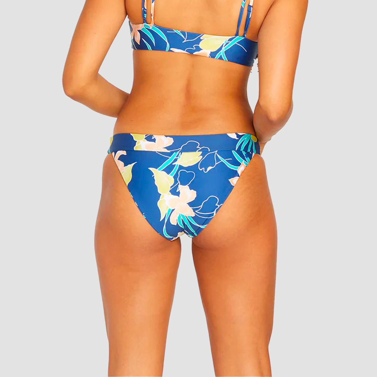 Volcom Beach U To It Hipster Bikini Bottom Bold Blue - Womens