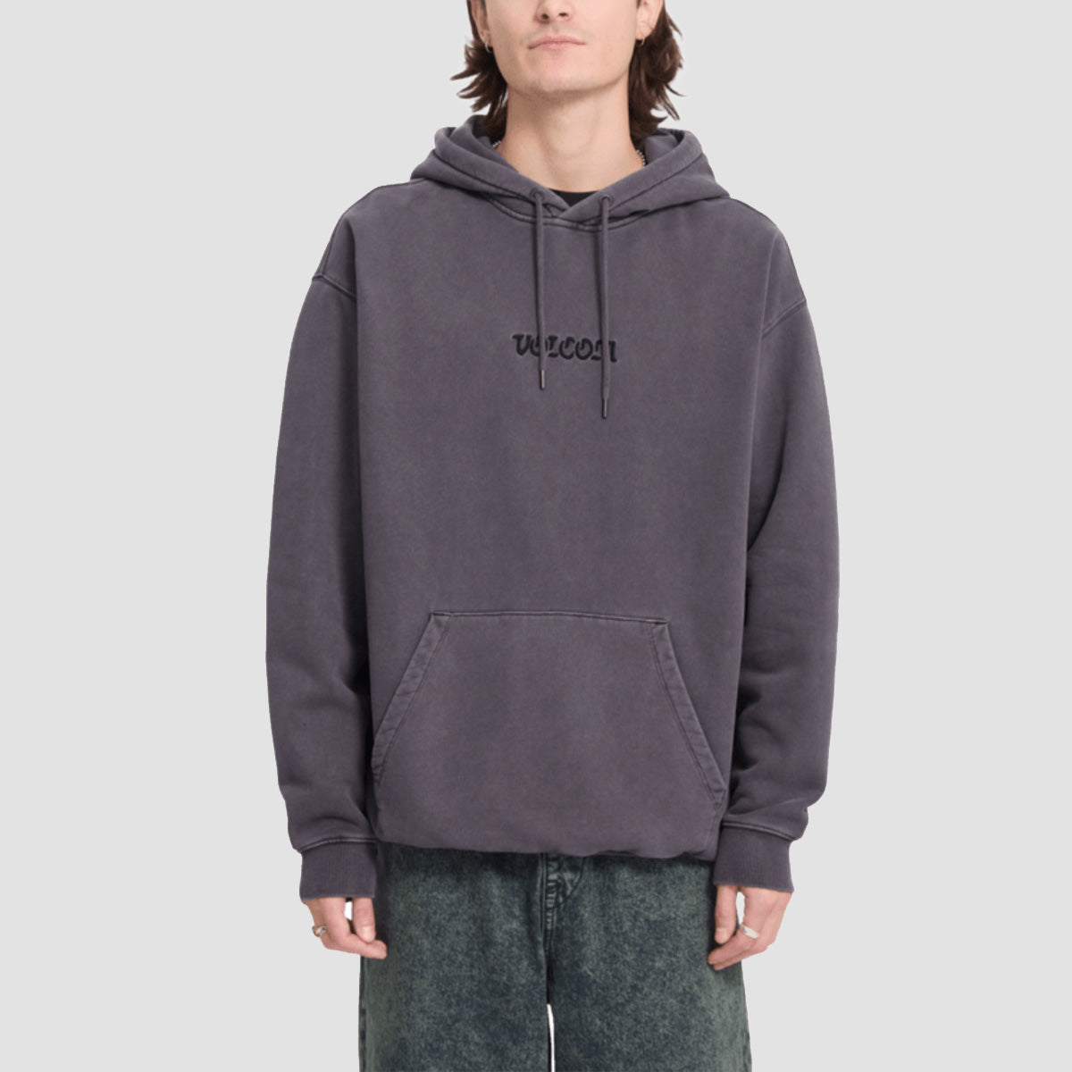 Volcom Big Stone Pullover Hoodie Raisin