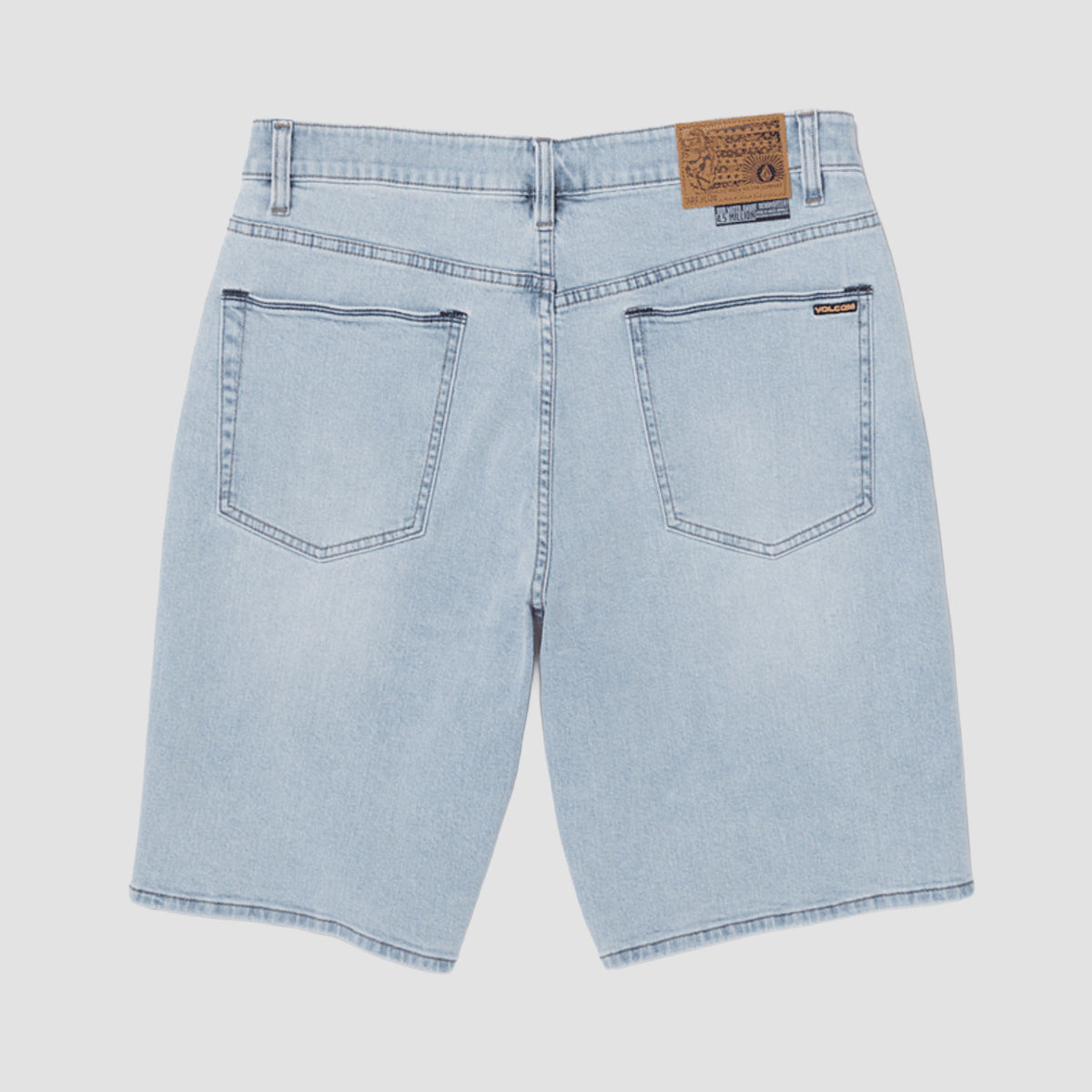 Volcom Billow 22" Denim Shorts Desert Dirt Indigo