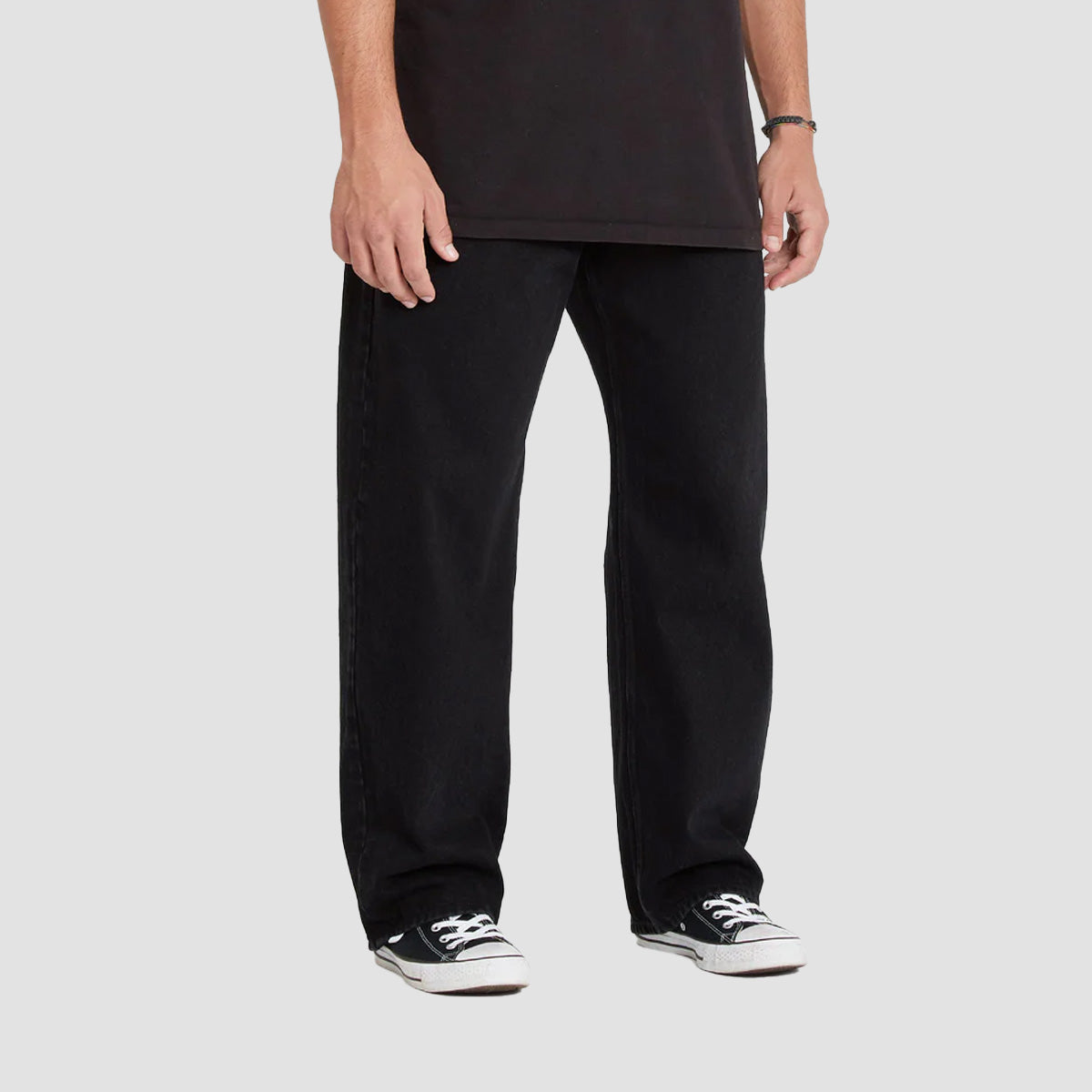 Volcom Billow Loose Fit Jeans Black