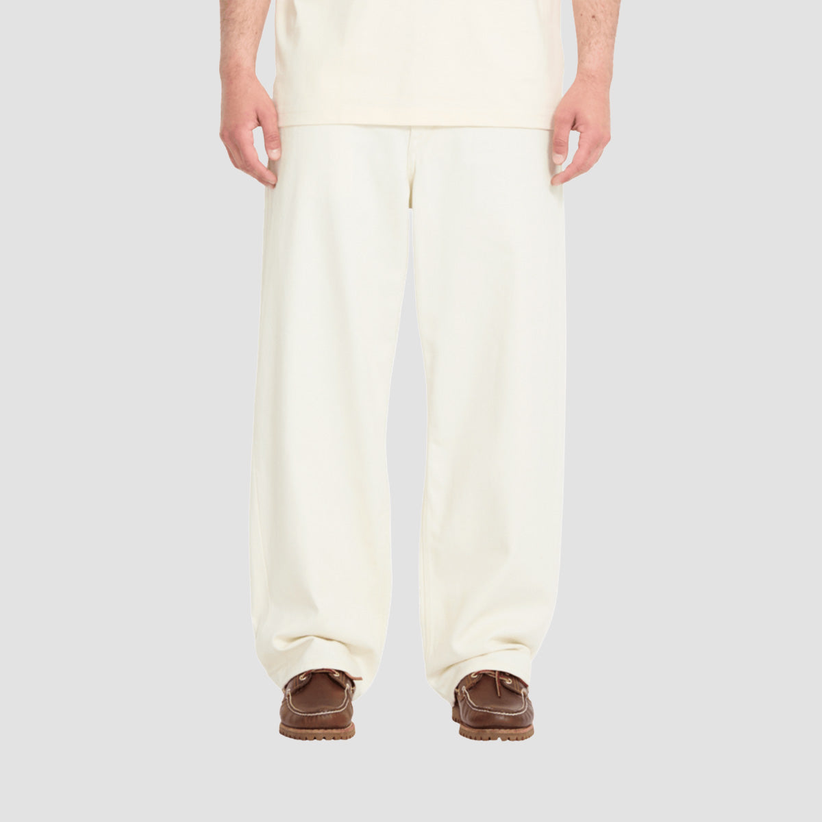Volcom Billow Loose Fit Jeans Dirty White