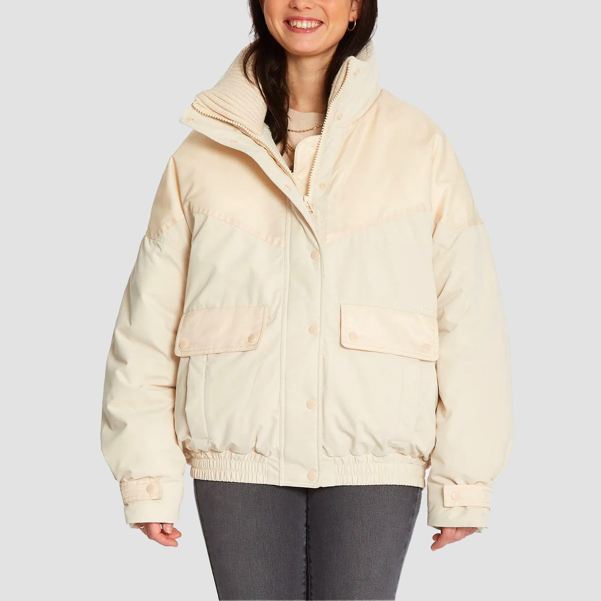 Volcom Blowson 5K Jacket Sand - Womens