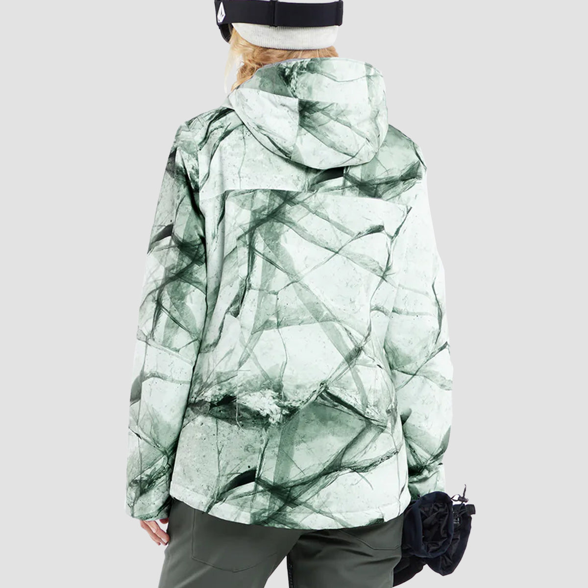 Volcom Bolt Ins Snow Jacket White Ice - Womens