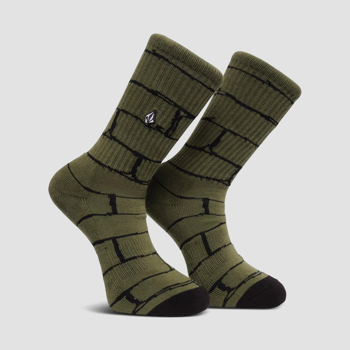 Volcom Bricker Socks Wintermoss