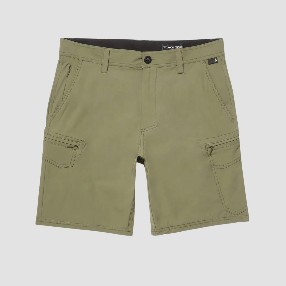 Volcom Cashed In Cargo Hybrid 20" Hybrid Shorts Wintermoss