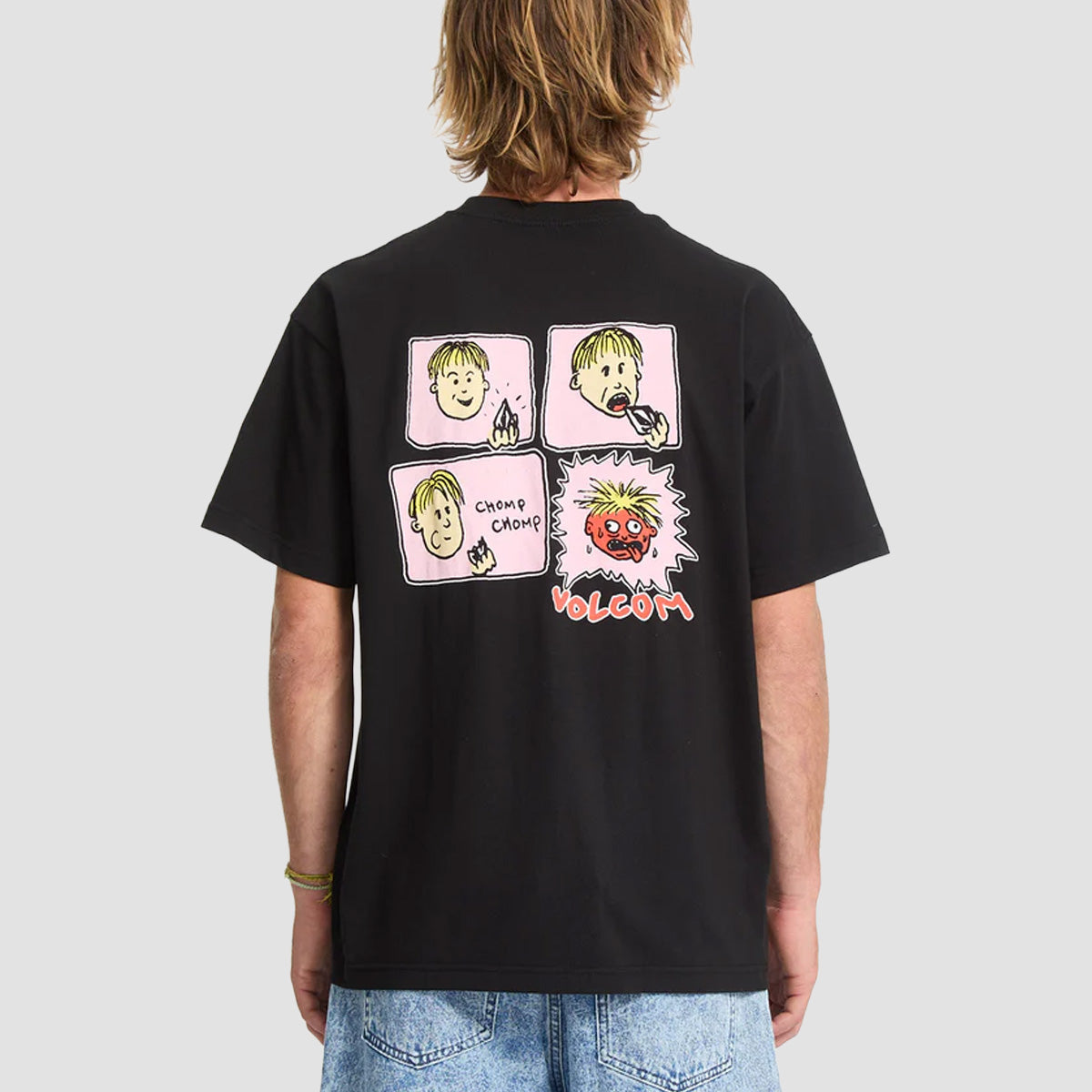 Volcom Chomp Chomp T-Shirt Black
