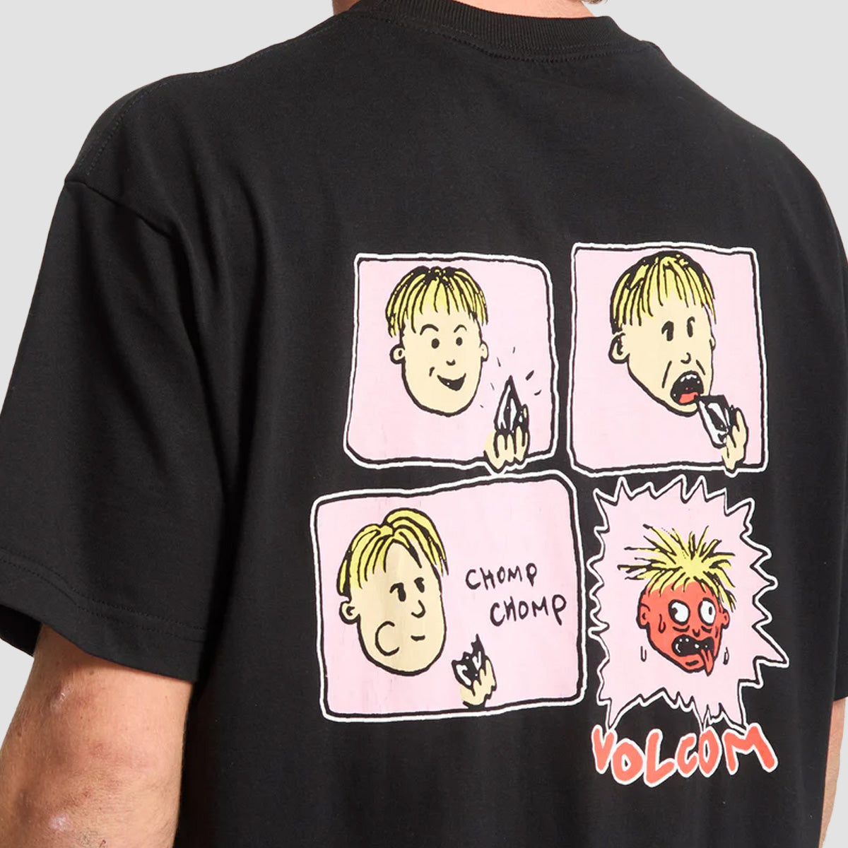 Volcom Chomp Chomp T-Shirt Black