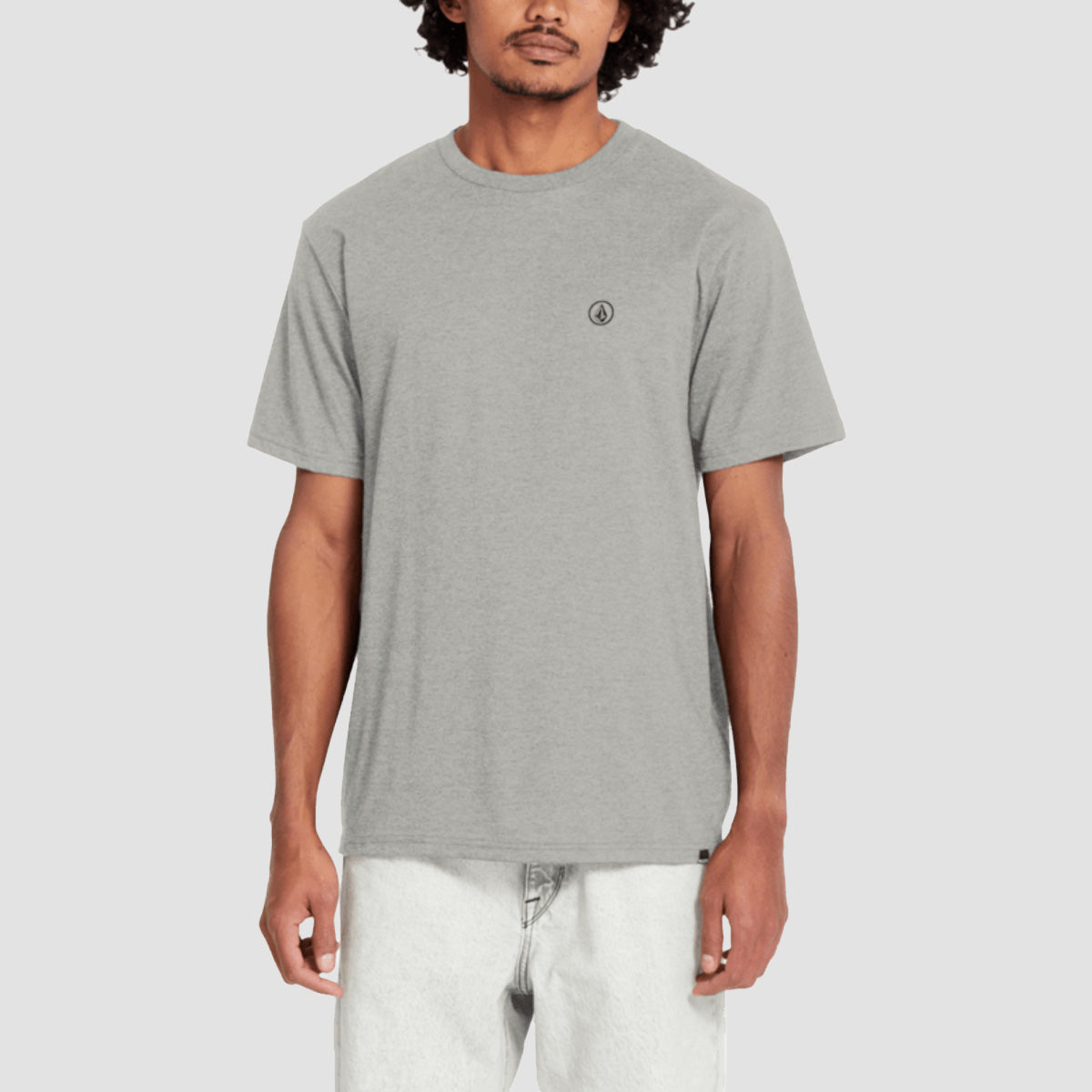 Volcom Circle Blanks Hth T-Shirt Heather Grey