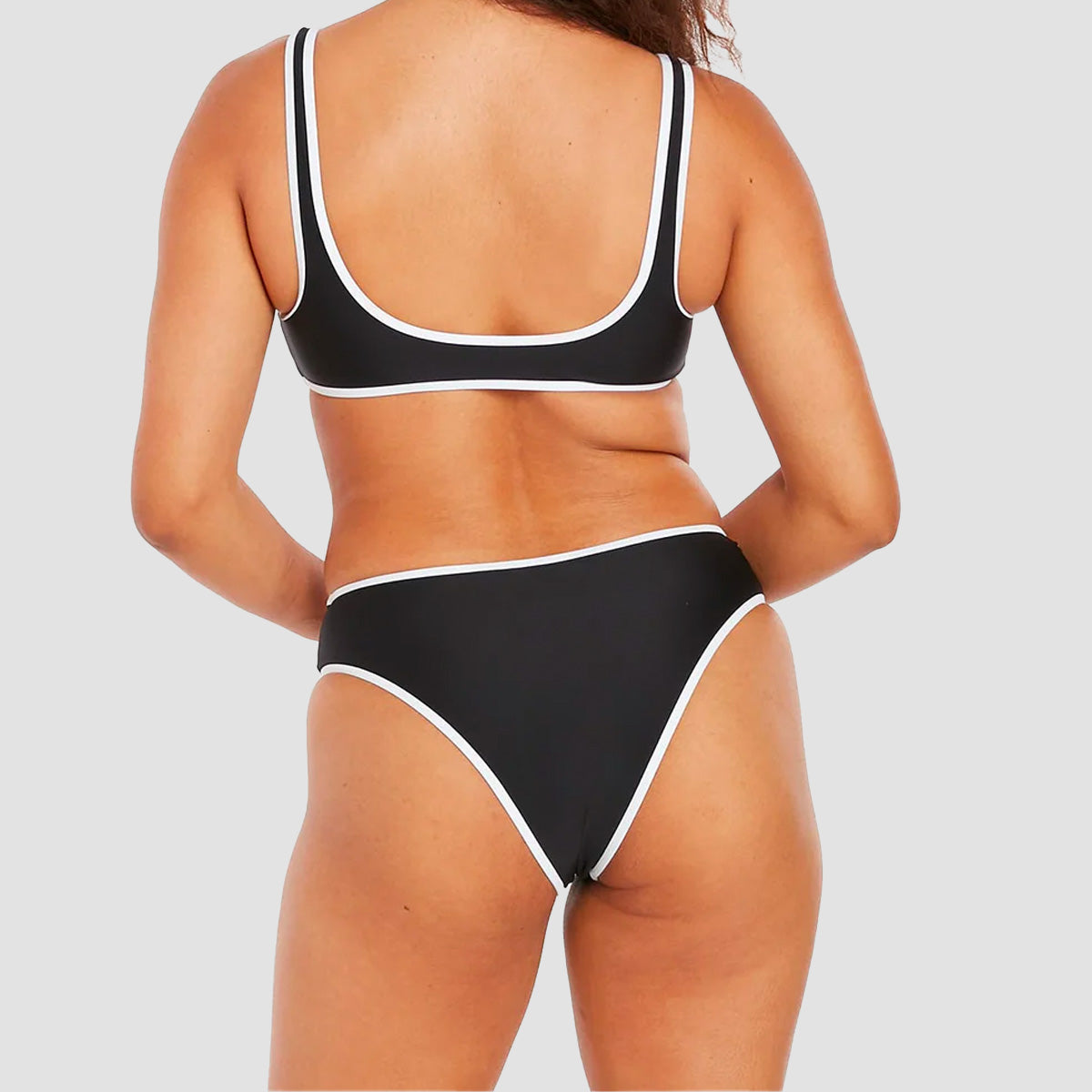 Volcom Coco Skimpy Reversible Bikini Bottom Black Combo - Womens