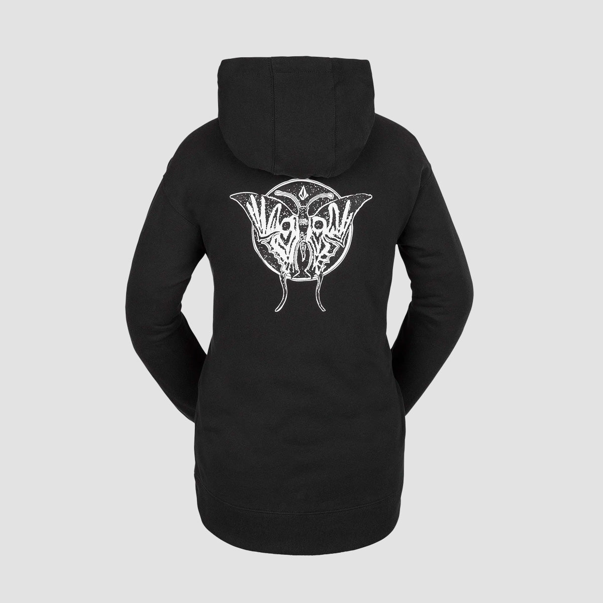 Volcom Costus Pullover Hoodie Black - Womens