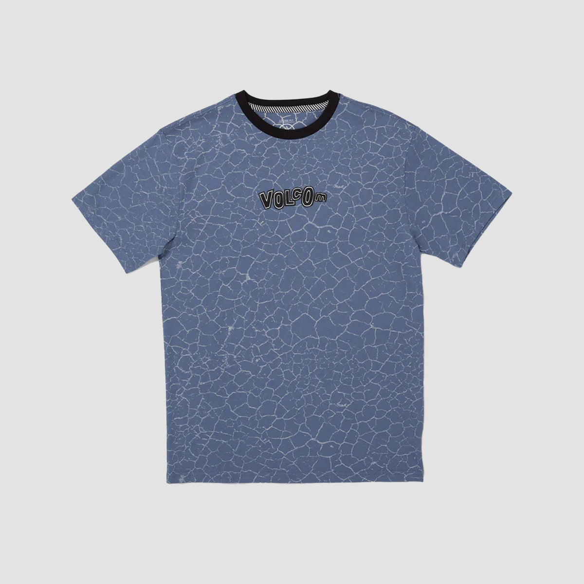 Volcom Cracked T-Shirt Stone Blue - Kids