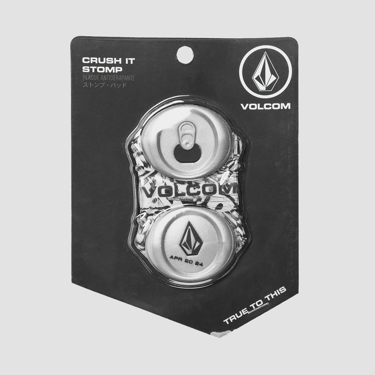 Volcom Crushed Can Stomp Pad Black