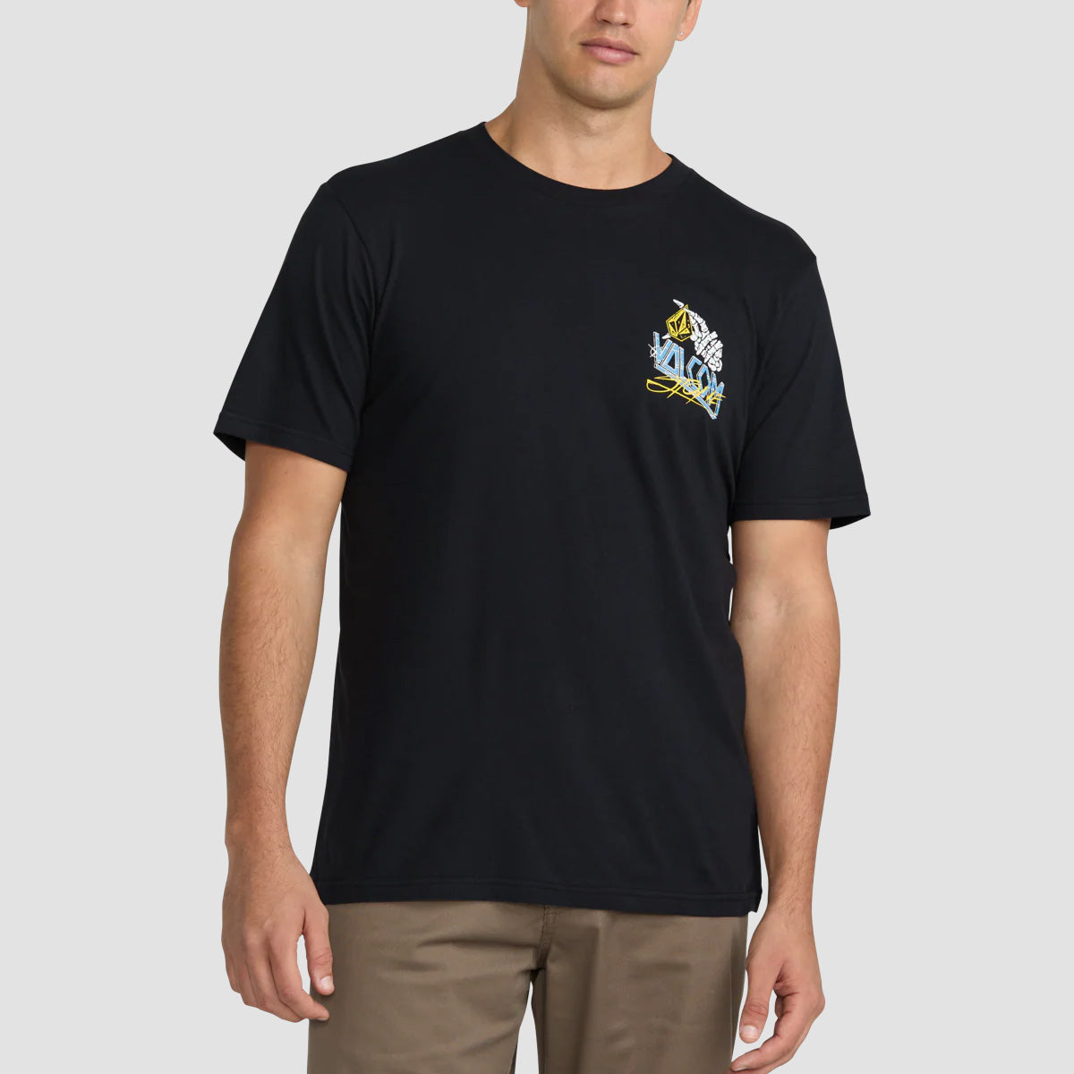 Volcom Dropped This T-Shirt Antique Black