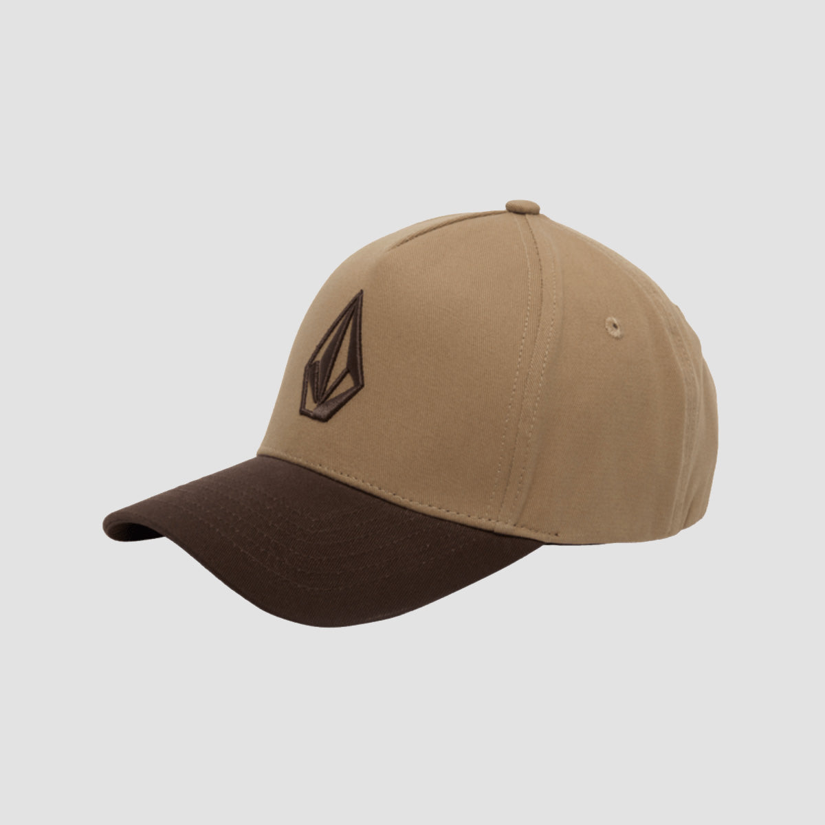Volcom Embossed Stone Adj Cap Cacao