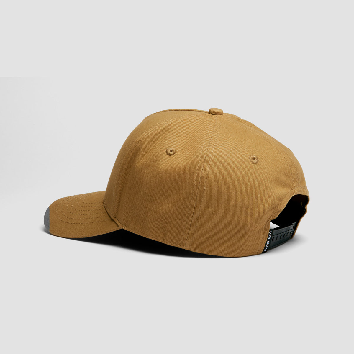 Volcom Embossed Stone Adj Cap Dark Khaki