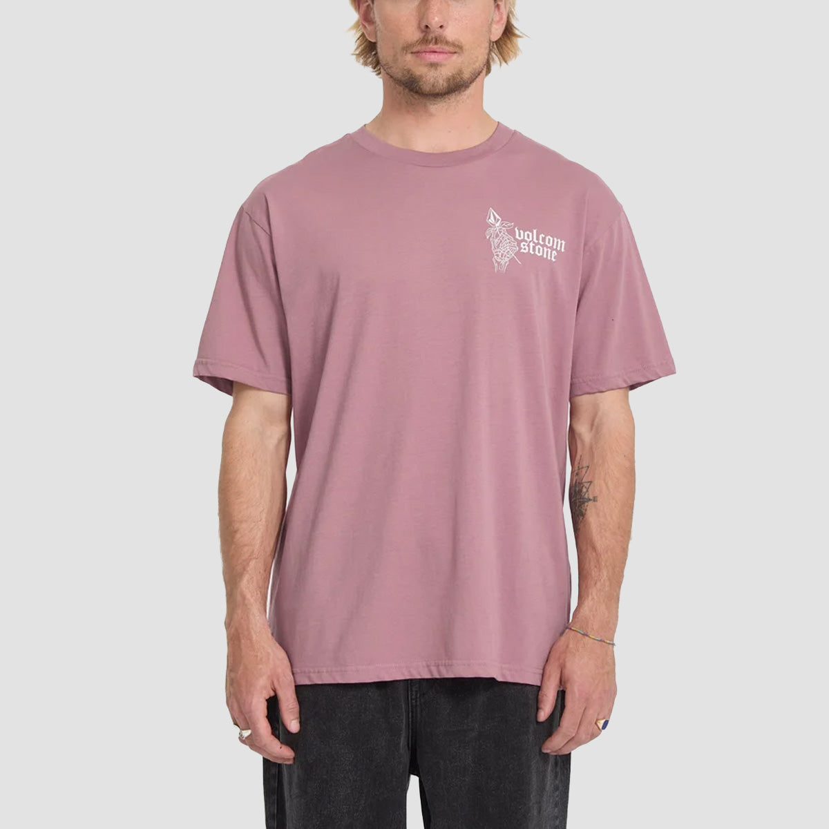 Volcom Eternal Stoke T-Shirt Stone Rose