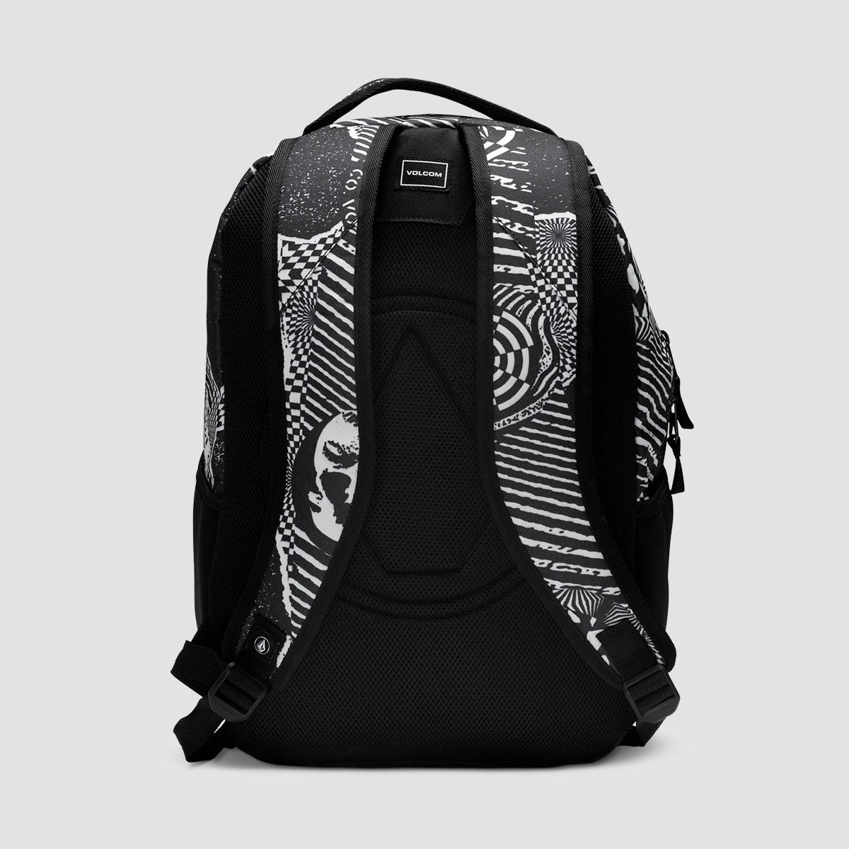 Volcom Everstone Skate 23L Backpack Black White