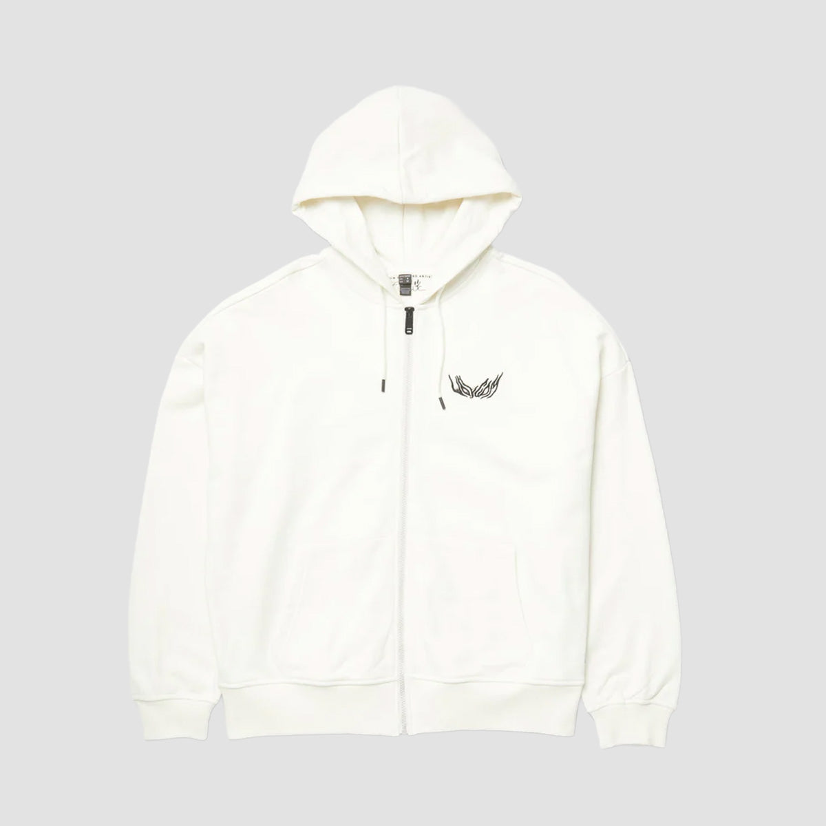 Volcom FA Alix Zip Fleece Star White - Womens