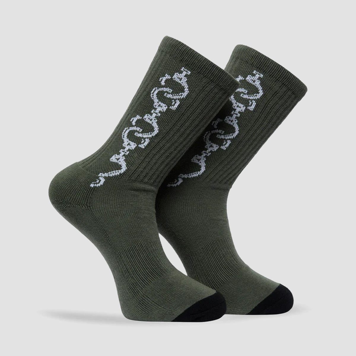 Volcom FA Daniel Shepard Socks Dark Olive