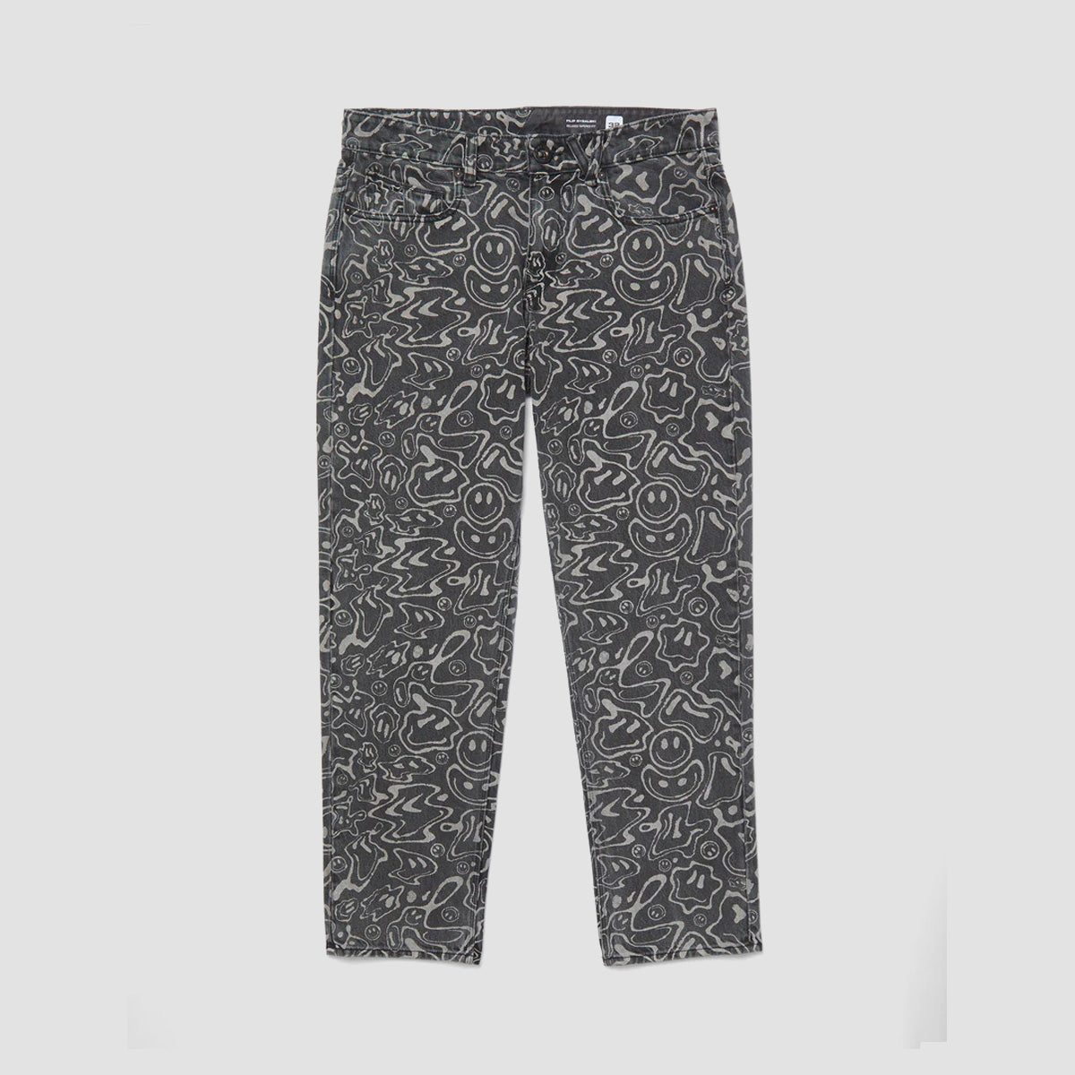 Volcom FA Filip Rygalski Relaxed Fit Jeans Black Print