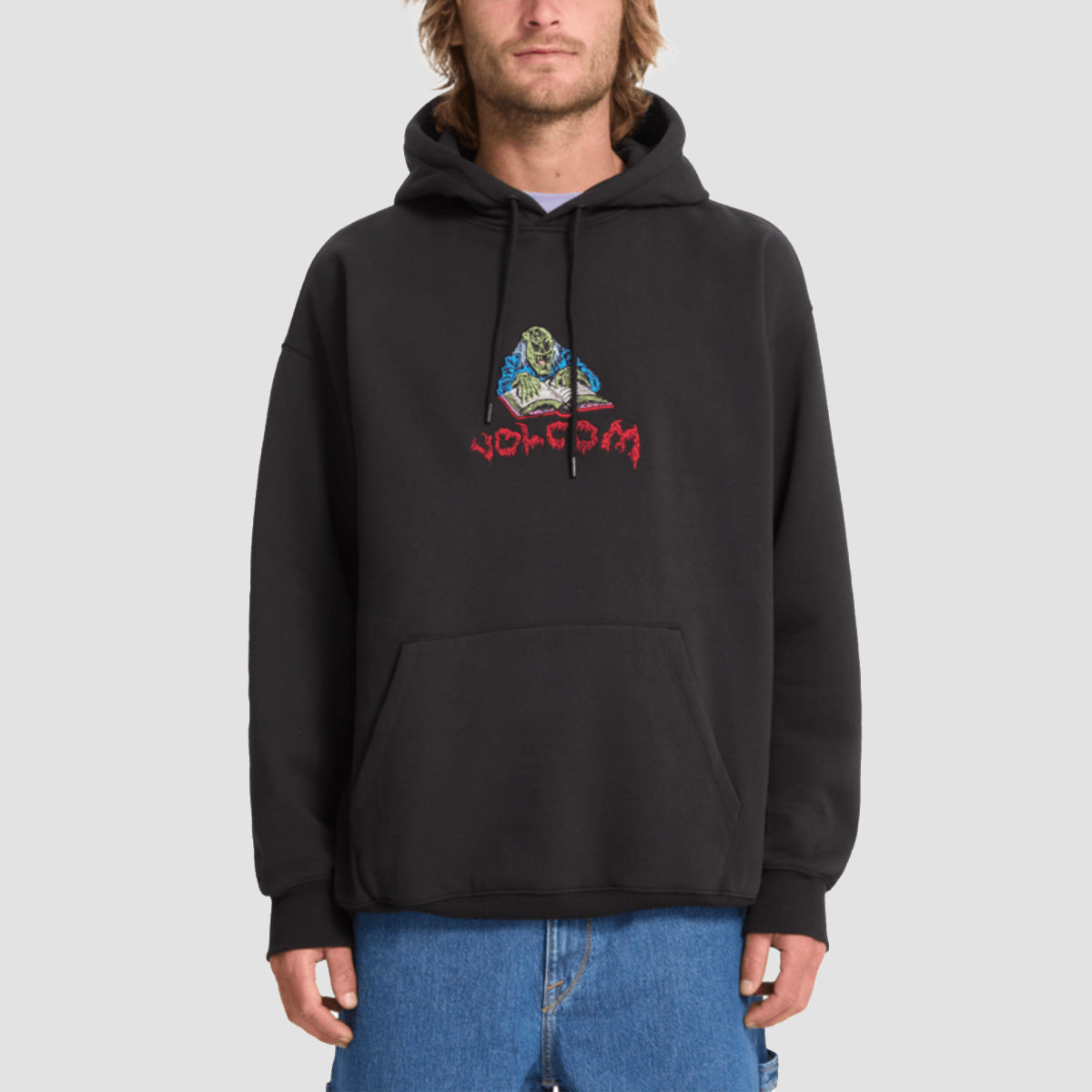 Volcom FA JJ Villard Pullover Hoodie Black