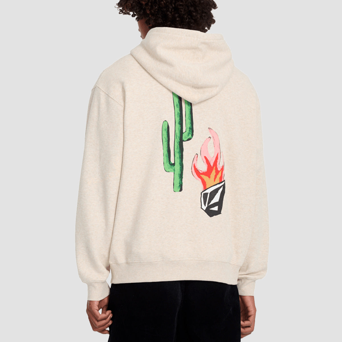 Volcom FA Mickey Mason Pullover Hoodie Dust Heather