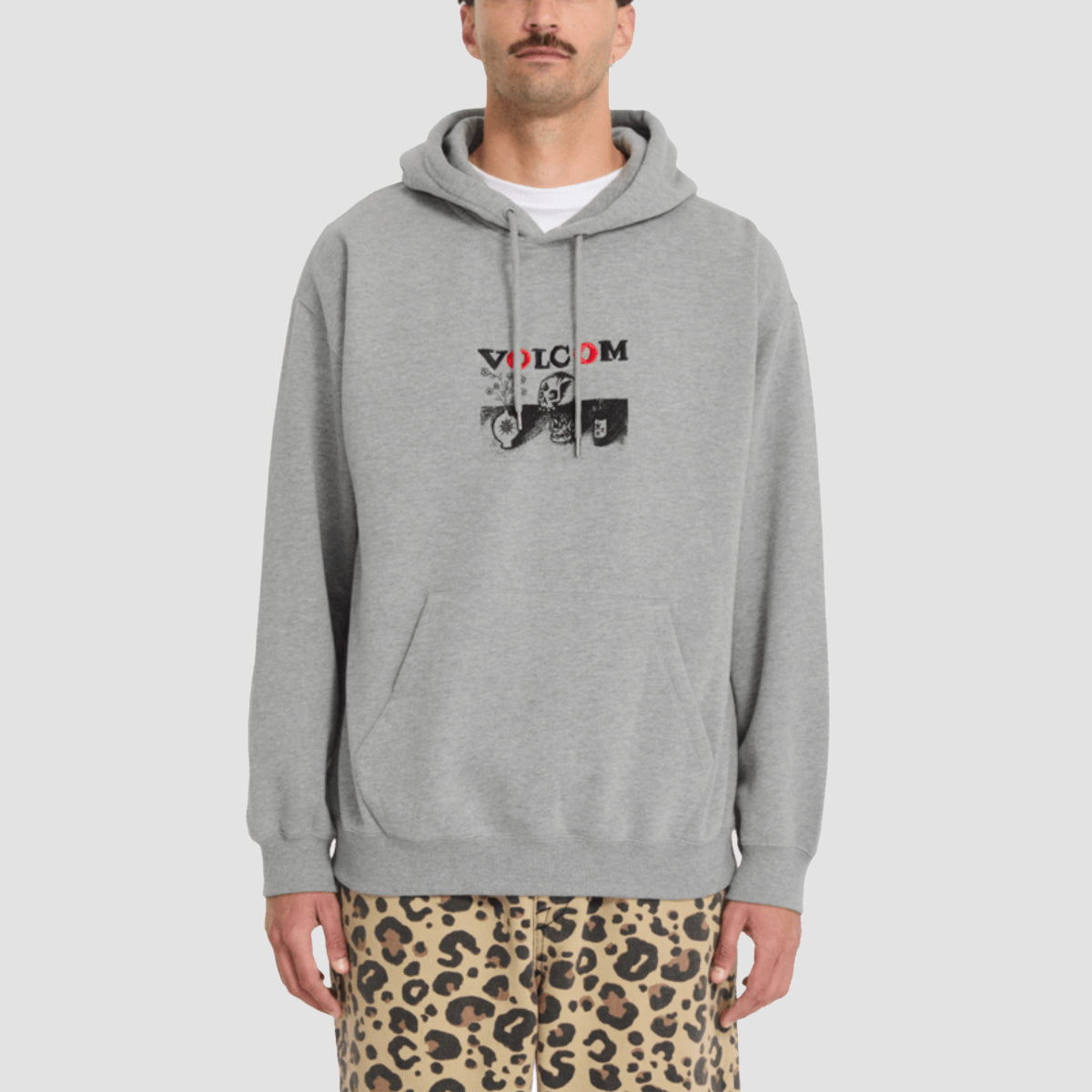Volcom FA Seth Conboy Pullover Hoodie Heather Grey