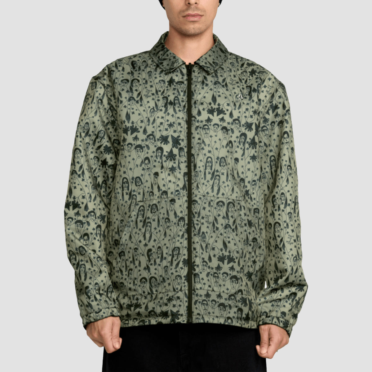 Volcom Fakie Reversible Jacket Black