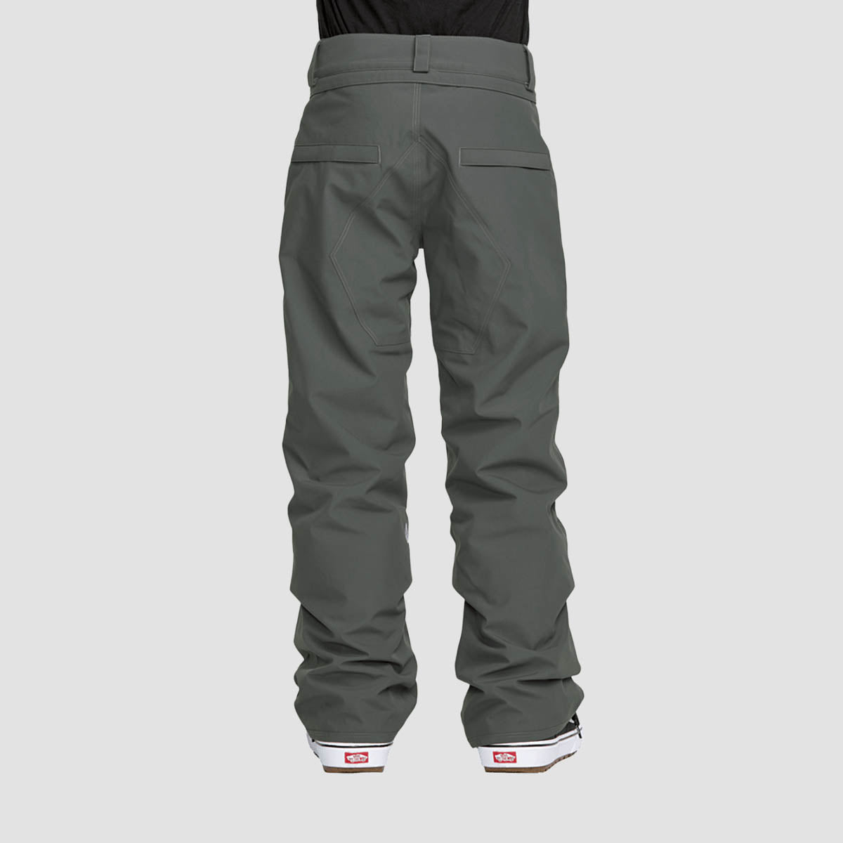 Volcom Freakin Chino Youth Ins Snow Pants Dark Grey - Kids