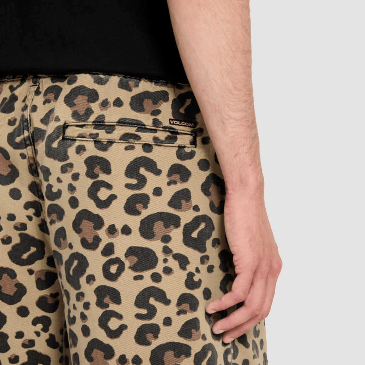 Volcom Freazy EW Loose Fit Jeans Cheetah