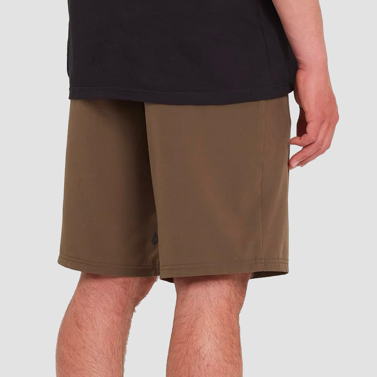 Volcom Frickin Cross Shred 20" Hybrid Shorts Tarmac Brown