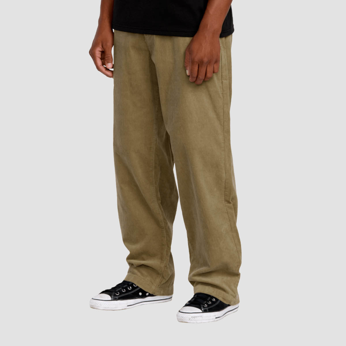 Volcom Frickin Loose Tapered Cord Pants Khaki
