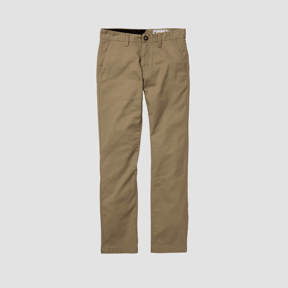 Volcom Frickin Modern Stretch Pants Khaki - Kids
