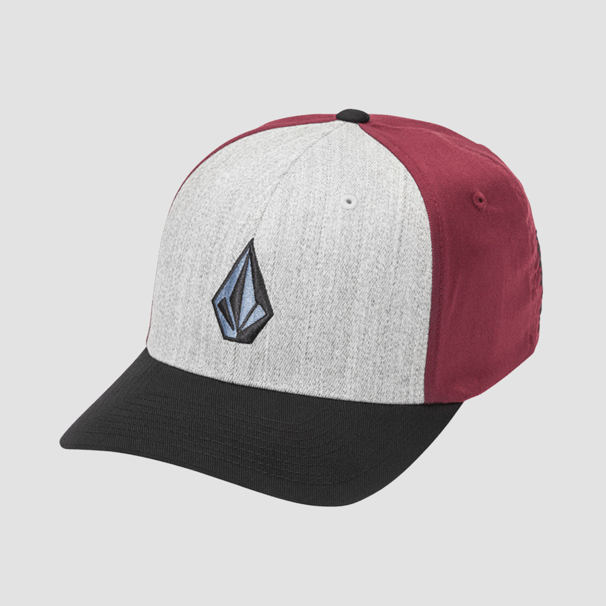 Volcom Full Stone Heather Flexfit Cap Dark Slate