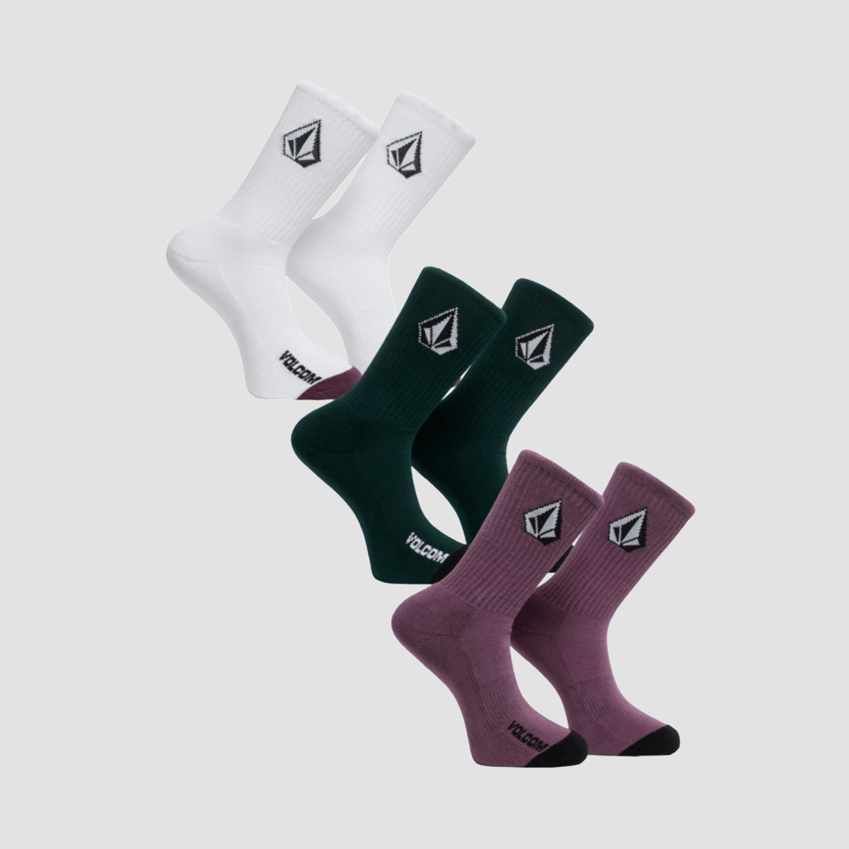 Volcom Full Stone Mix 3 Socks Pack Multi