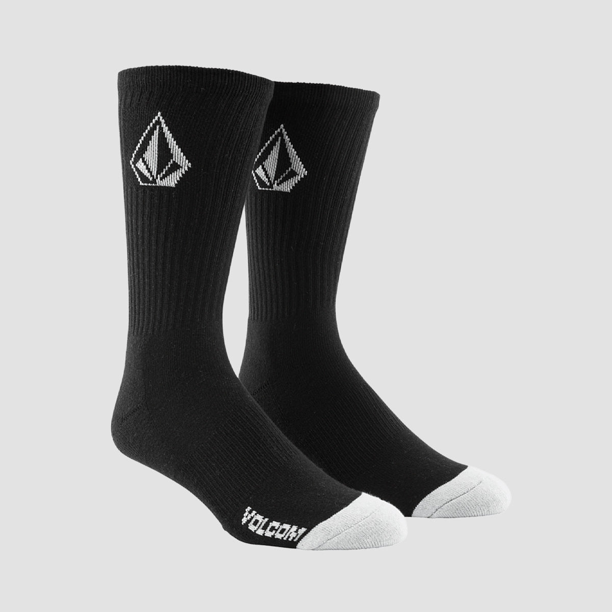 Volcom Full Stone Socks 3 Pack Black