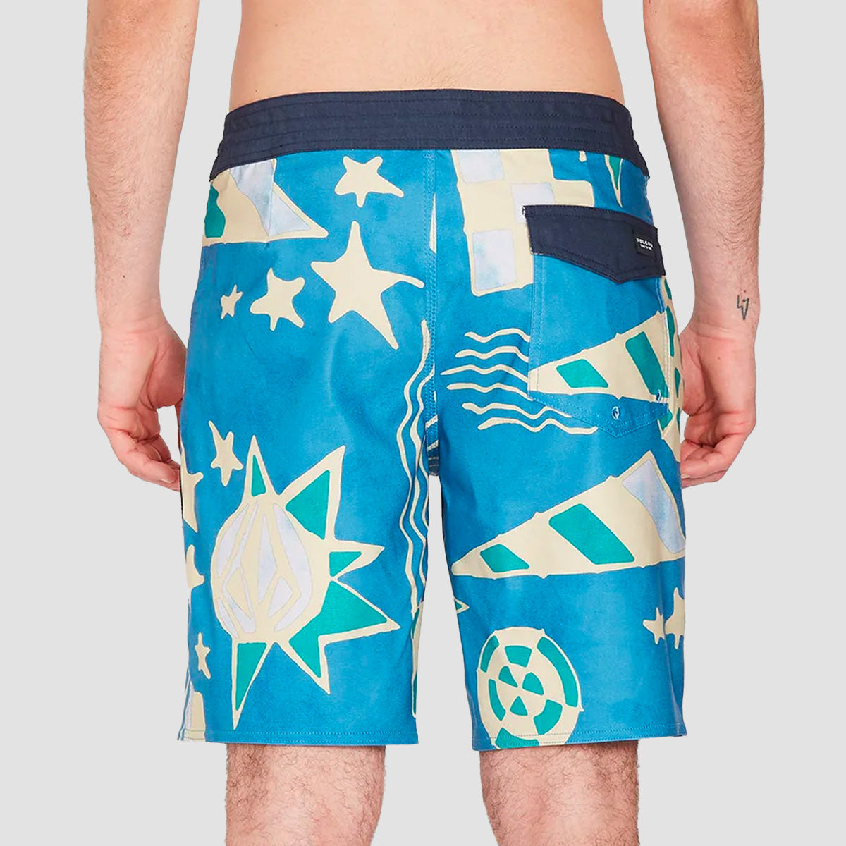 Volcom Geo Stoney 19" Boardshorts Aged Indigo