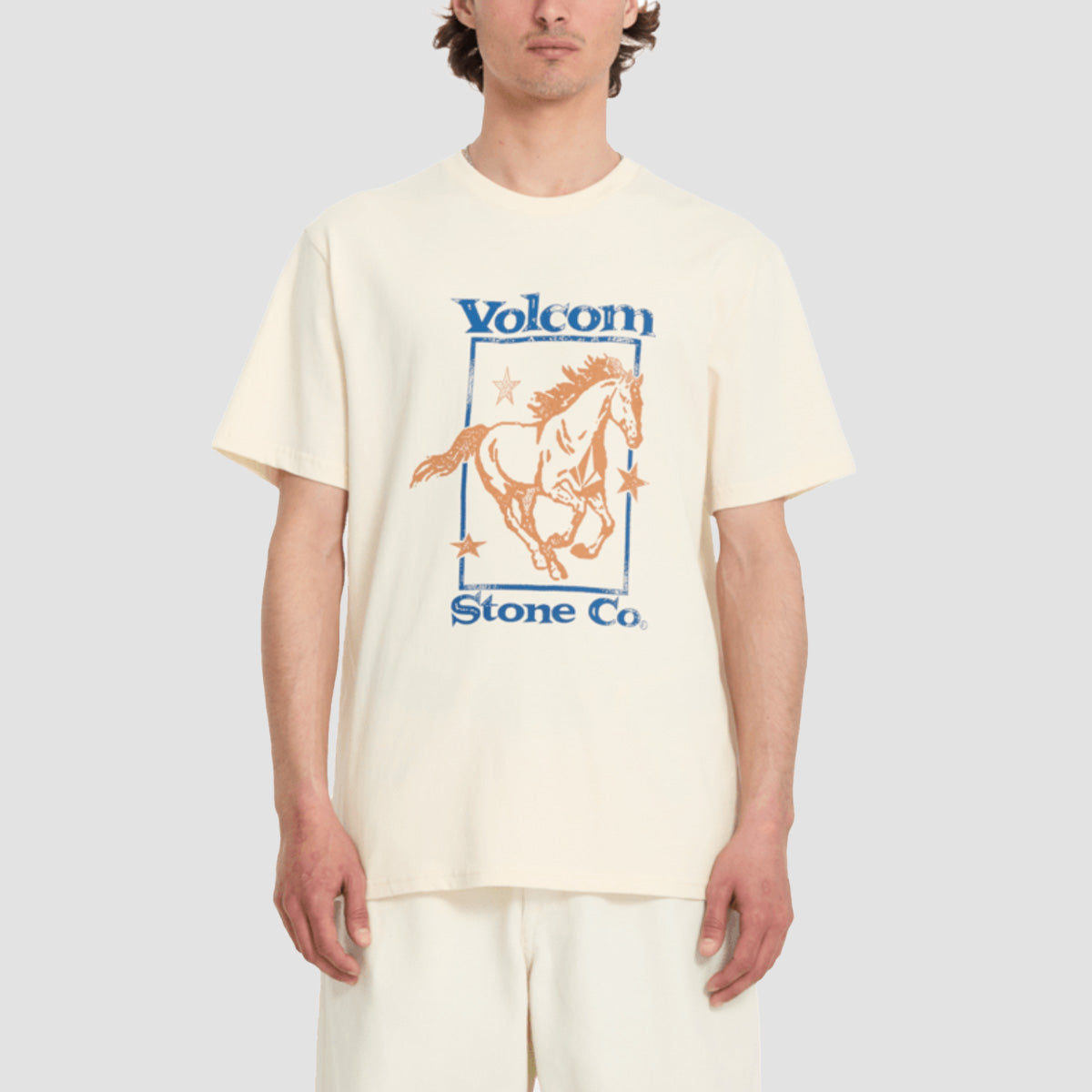 Volcom Giddyup T-Shirt Dirty White