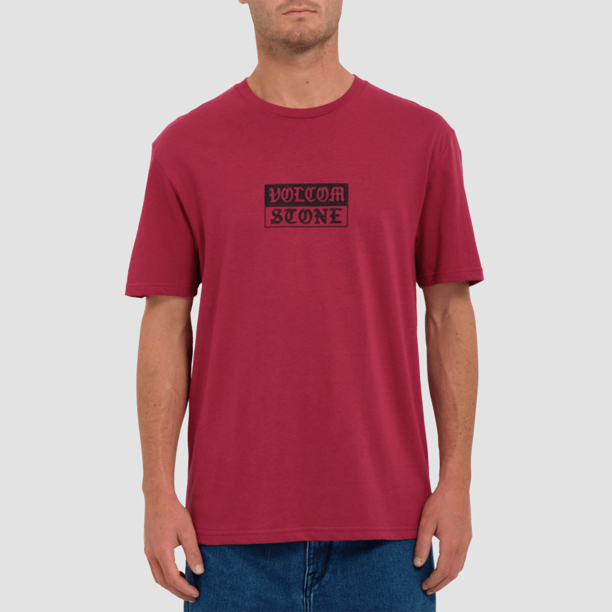 Volcom Globstok T-Shirt Wine