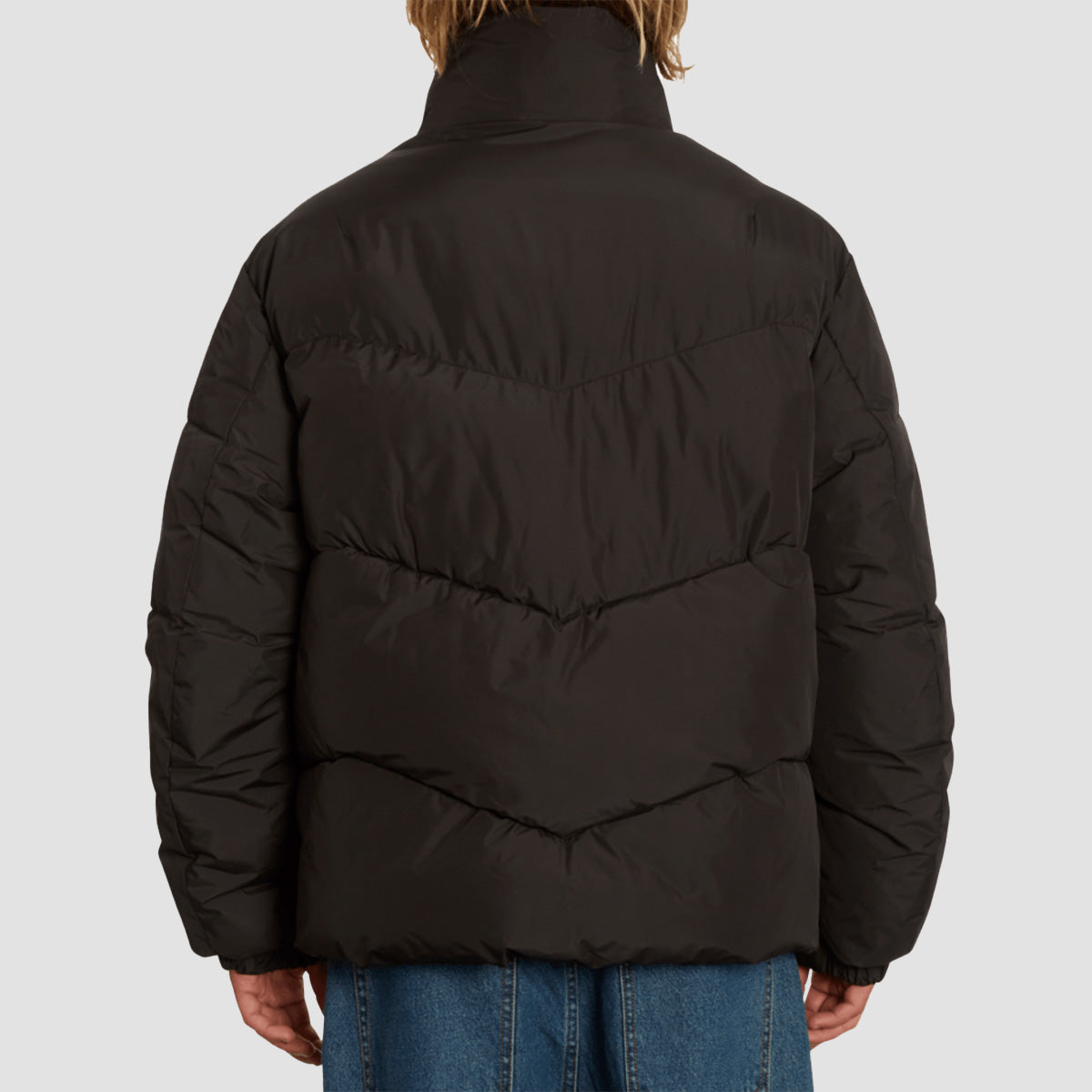 Volcom Goldsmooth Puff Jacket Black Combo