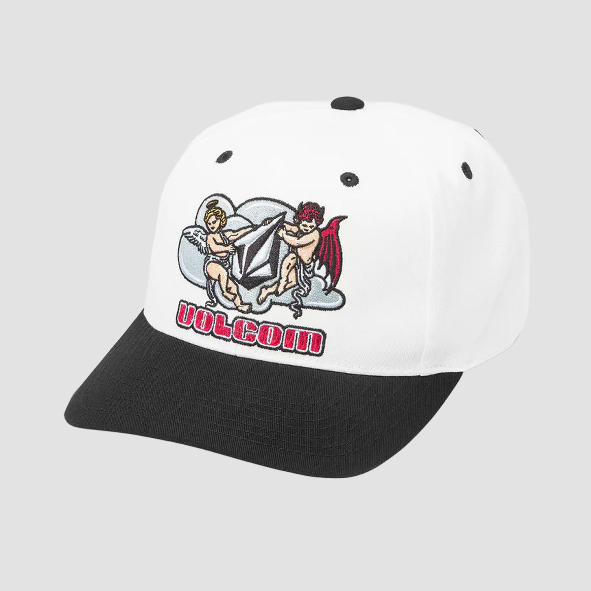 Volcom Good And Evil Cap Off White