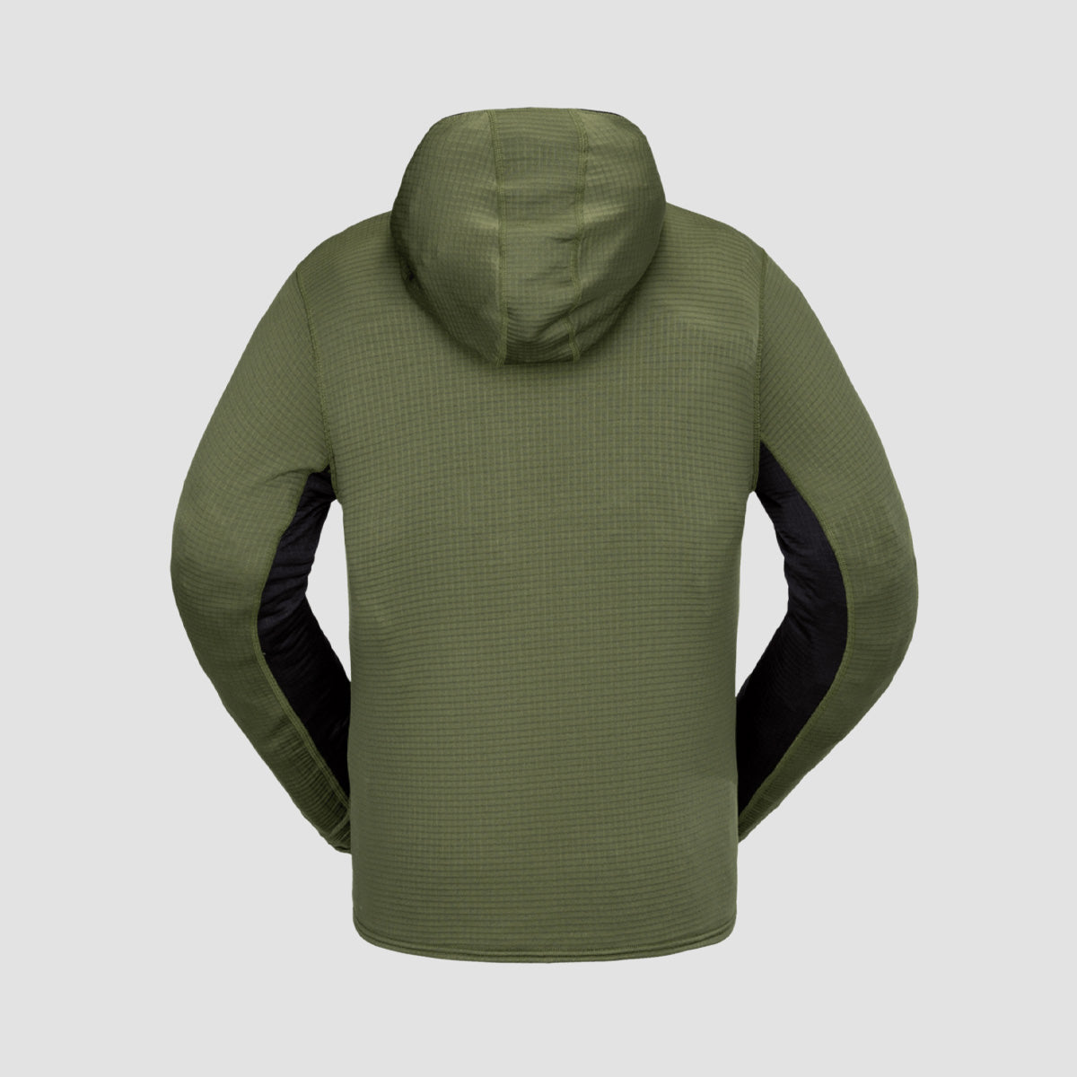 Volcom Gridlock Full Mid Layer Zip Hoodie Ivy