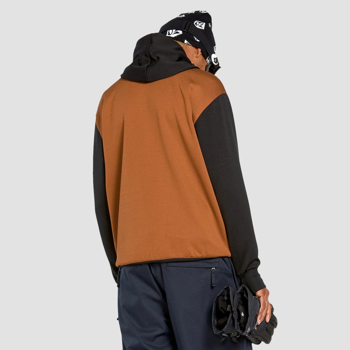 Volcom Hydro Riding Snow Pullover Hoodie Caramel