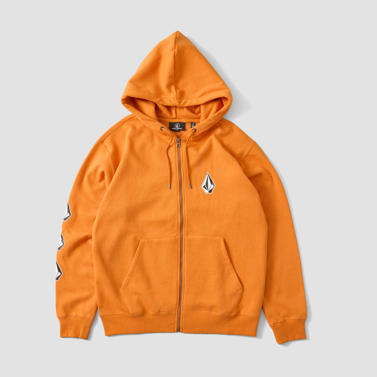 Volcom Iconic Stone Zip Hoodie Saffron