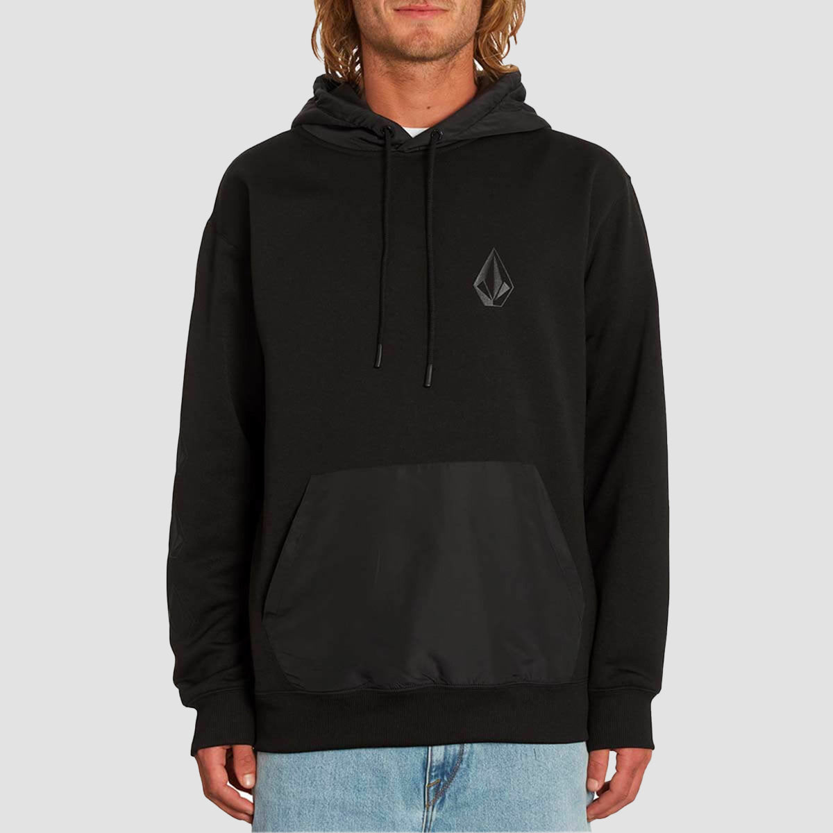 Volcom Iconic Tech Pullover Hoodie Black