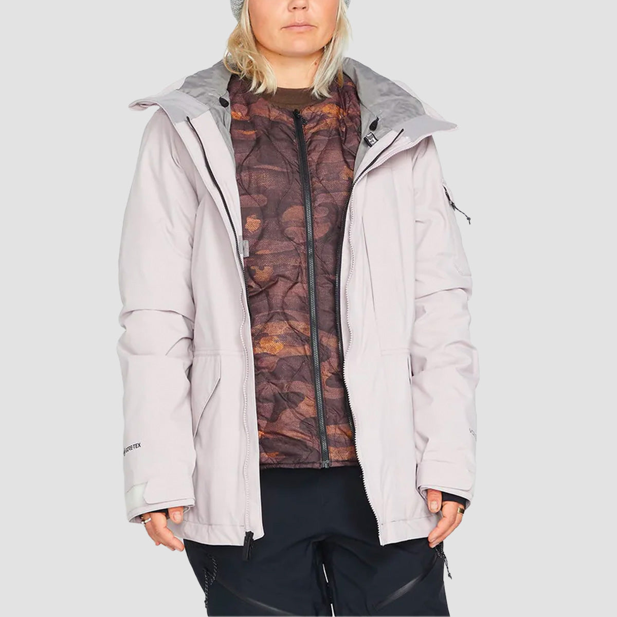 Volcom Iris 3-In-1 Gore-Tex Snow Jacket Amethyst Smoke - Womens