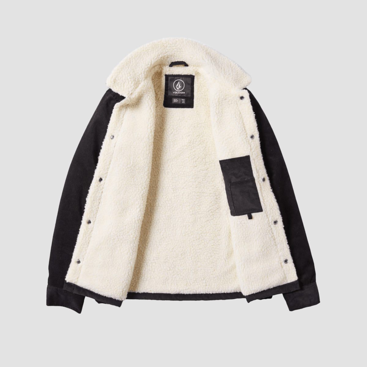 Volcom Keaton Cord Jacket Black