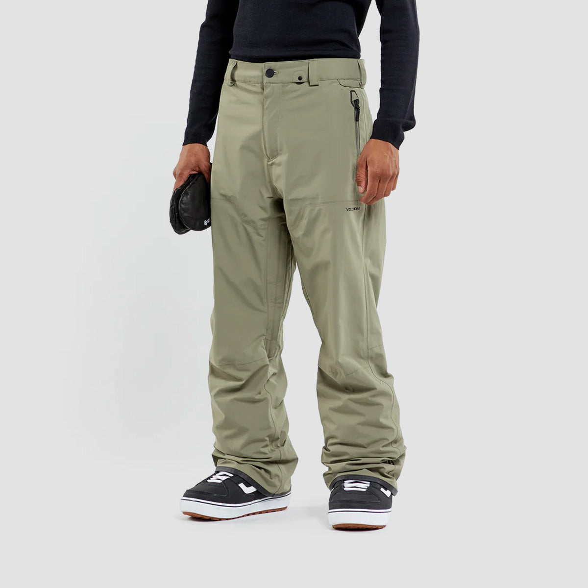 Volcom L Gore-Tex Snow Pants Light Military